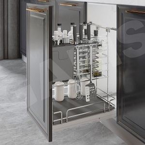 Giá dao thớt, gia vị, chai lọ Inox 304 nan Oval GARIS GMV230 GMV235 GMV240